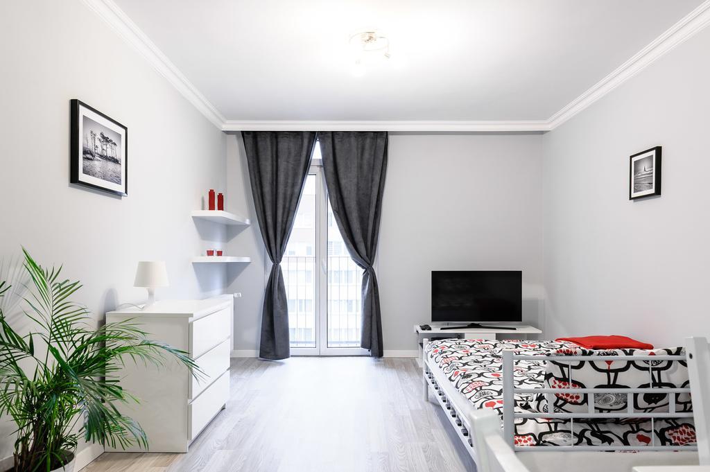 Apartament Grojecka Korotynskiego Daire Varşova Oda fotoğraf